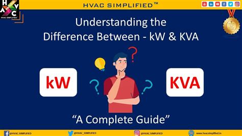 kva and kw difference|Kilowatts (kW) to Kilovolt.